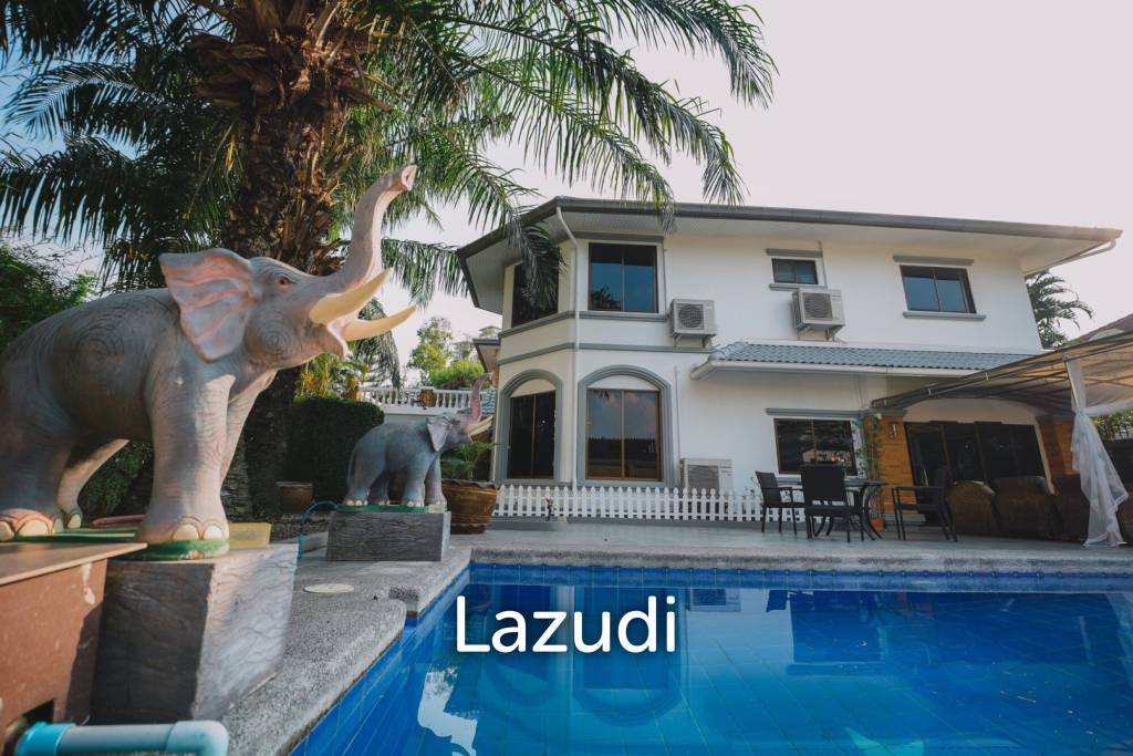 Grand 6-Bedroom Private Pool Villa for Rent in Jomtien