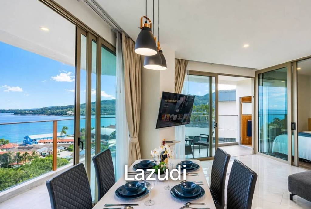 Sea View 2-Bedroom Condo Overlooking Kamala Bay for Rent