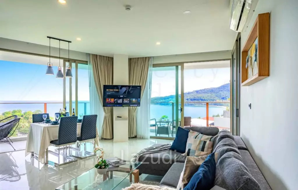 Sea View 2-Bedroom Condo Overlooking Kamala Bay for Rent