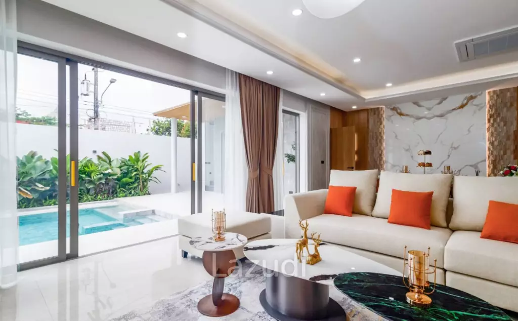 2-Storey Pool Villa for Rent Near HeadStart International School