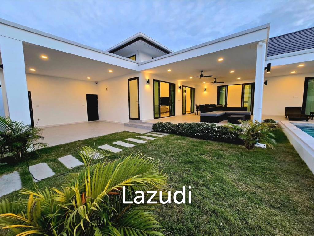 99 VILLAGE : Modern 4 Bed Pool Villa near Black Mountain area