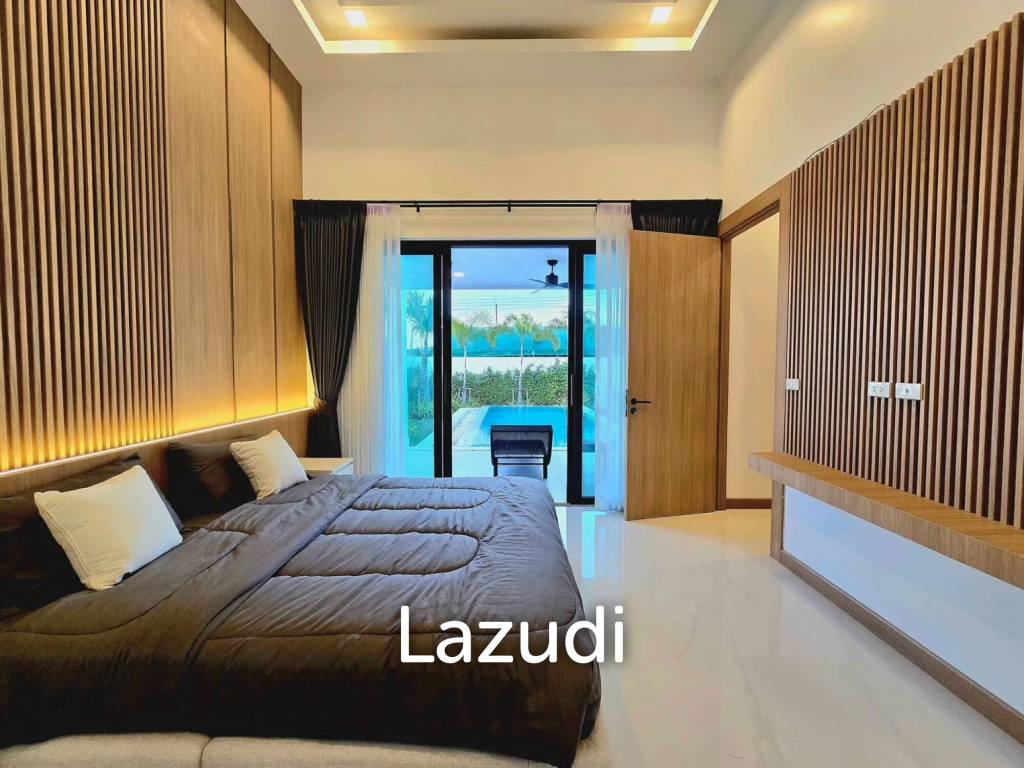 99 VILLAGE : Modern 4 Bed Pool Villa near Black Mountain area