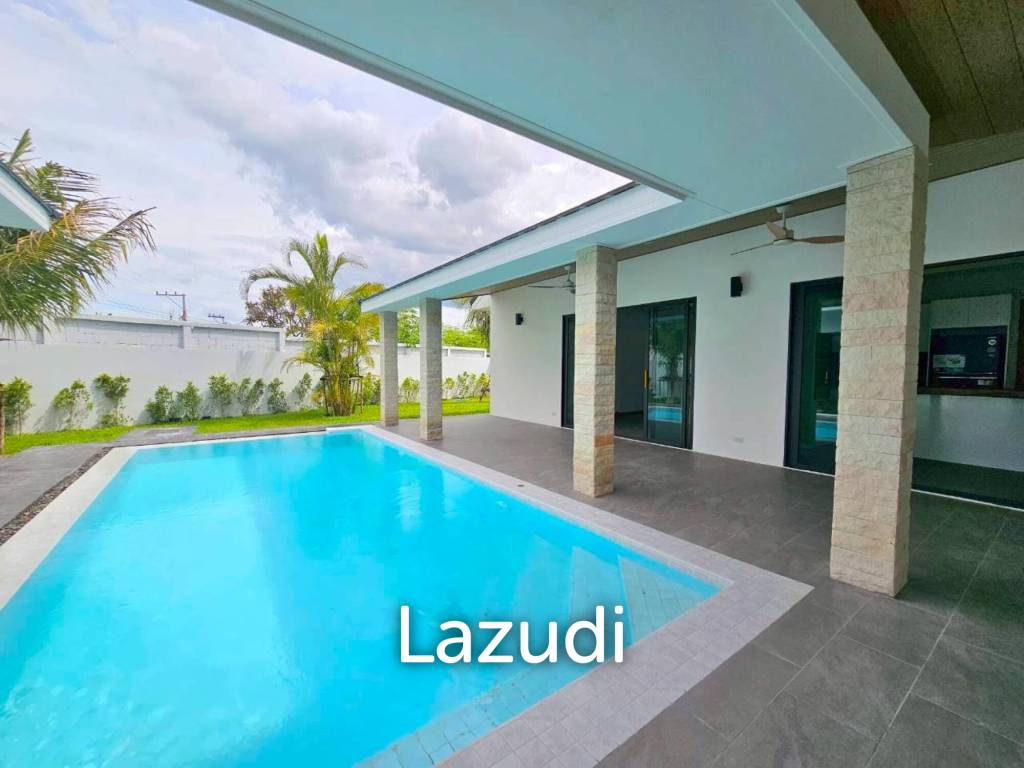 Modern 210 sqm Pool Villa on 640 sqm Land in Hin Lek Fai Hua Hin