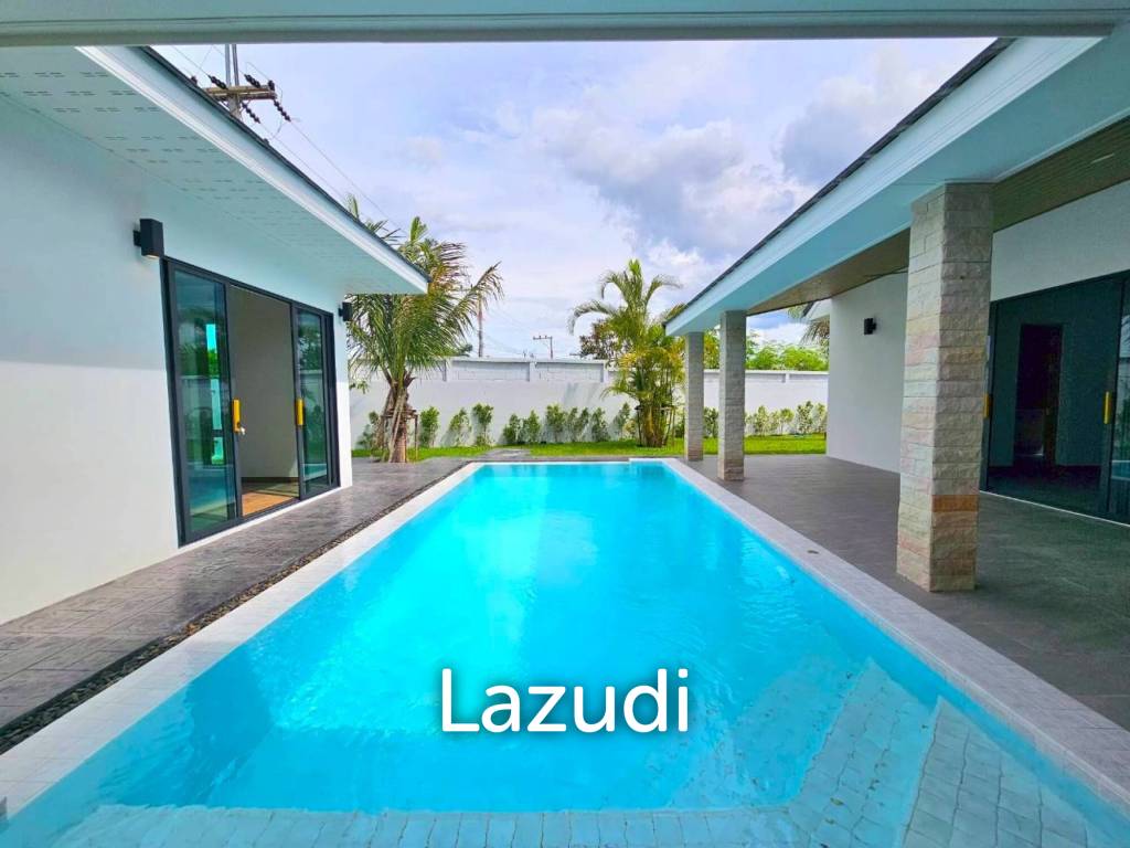 Modern 210 sqm Pool Villa on 640 sqm Land in Hin Lek Fai Hua Hin