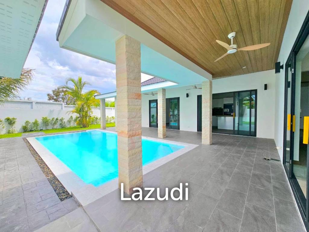 Modern 210 sqm Pool Villa on 640 sqm Land in Hin Lek Fai Hua Hin