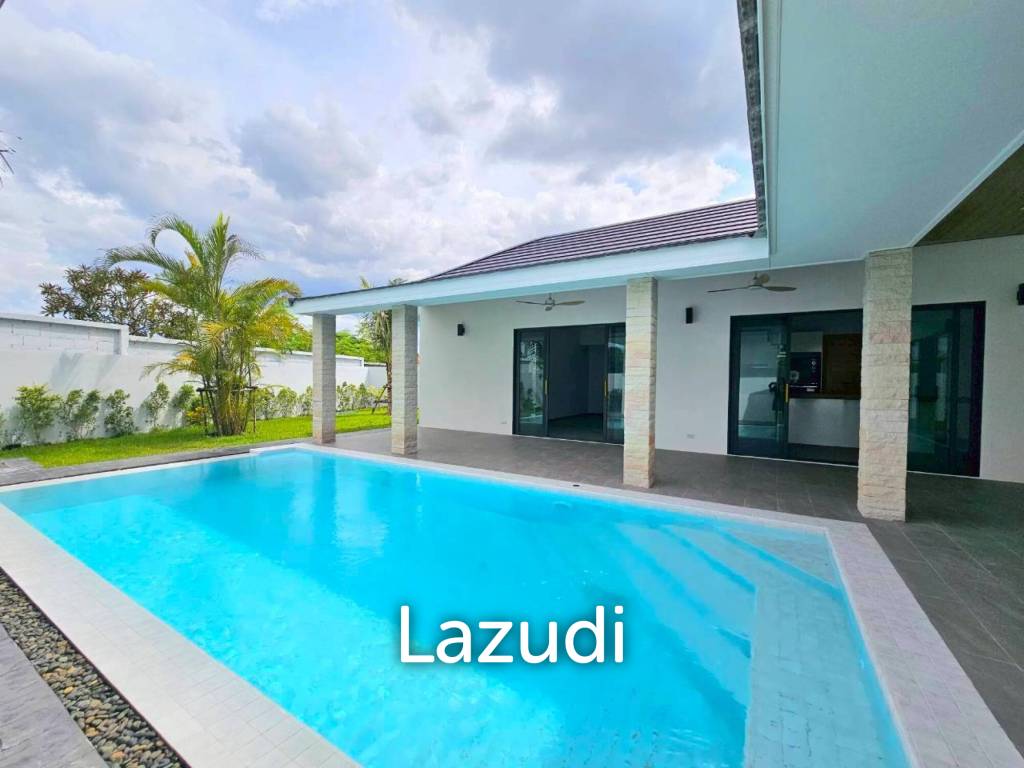 Modern 210 sqm Pool Villa on 640 sqm Land in Hin Lek Fai Hua Hin