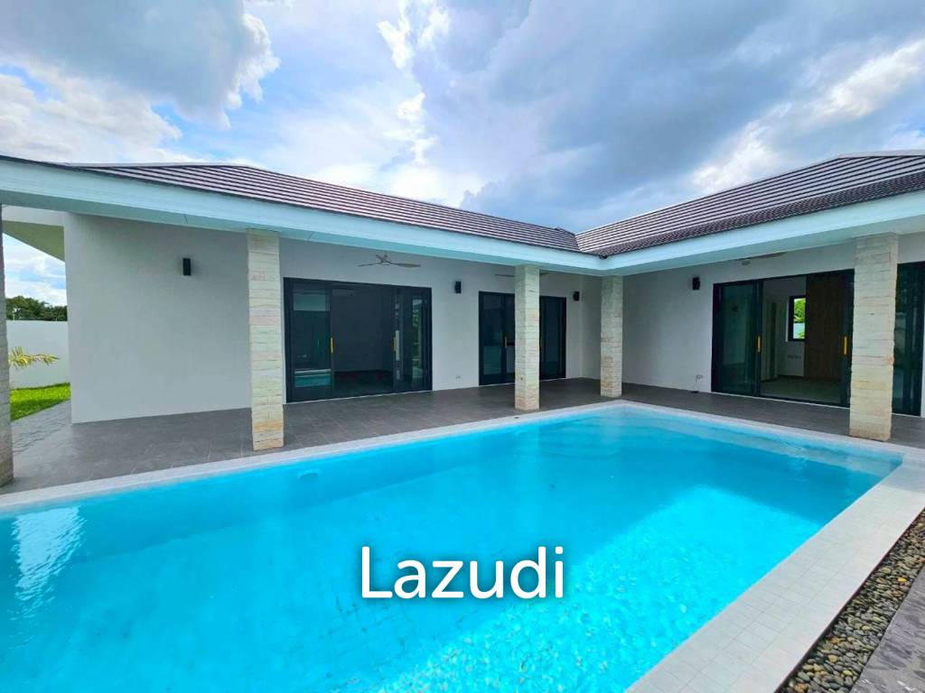 Modern 210 sqm Pool Villa on 640 sqm Land in Hin Lek Fai Hua Hin
