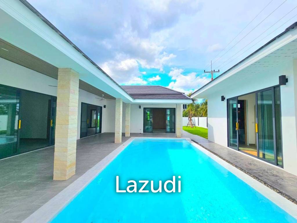 Modern 210 sqm Pool Villa on 640 sqm Land in Hin Lek Fai Hua Hin