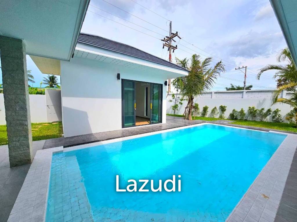 Modern 210 sqm Pool Villa on 640 sqm Land in Hin Lek Fai Hua Hin
