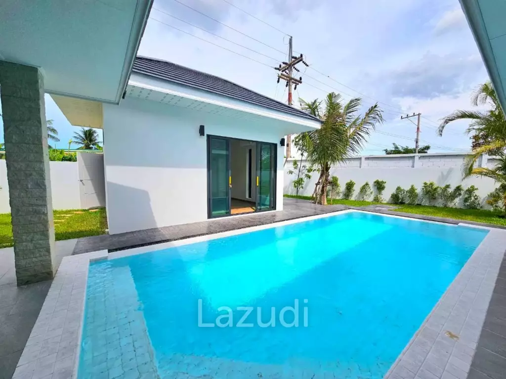 Modern 210 sqm Pool Villa on 640 sqm Land in Hin Lek Fai Hua Hin