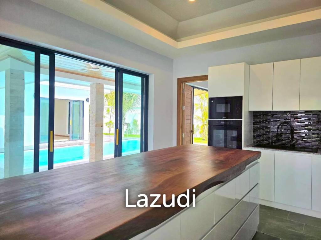 Modern 210 sqm Pool Villa on 640 sqm Land in Hin Lek Fai Hua Hin