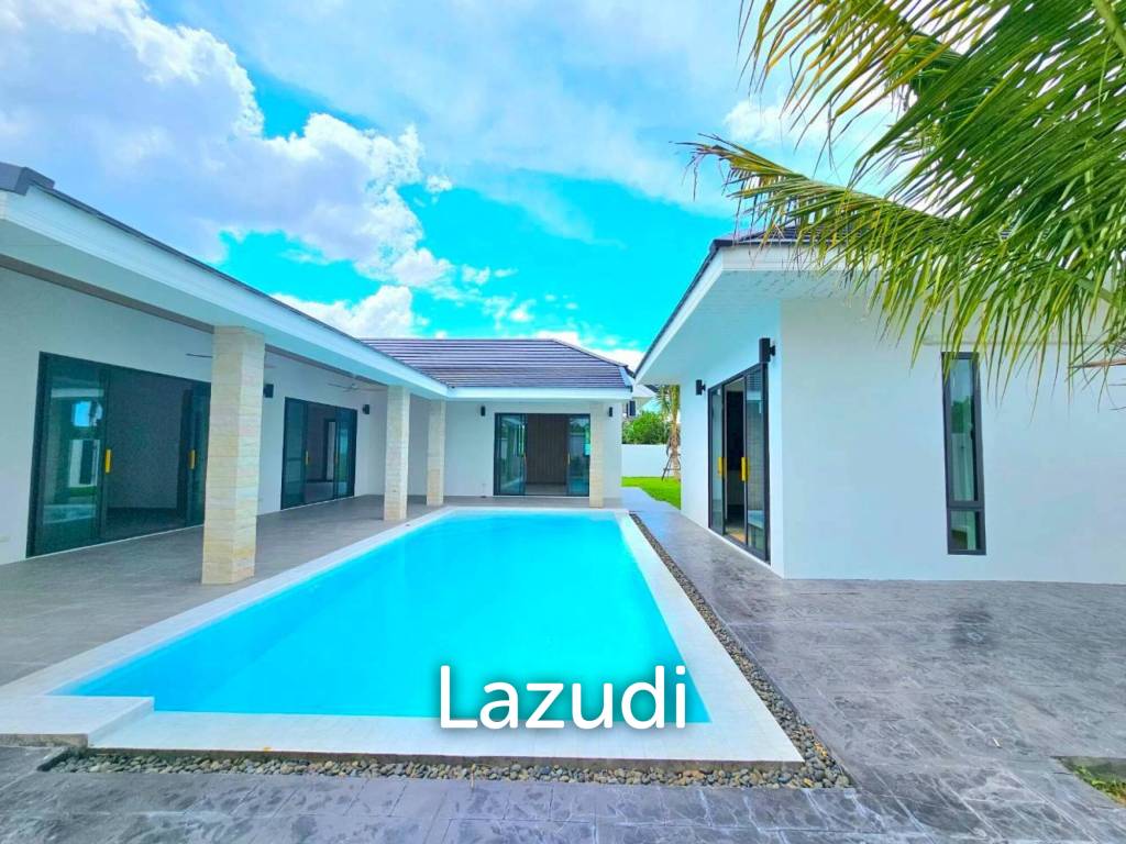 Modern 210 sqm Pool Villa on 640 sqm Land in Hin Lek Fai Hua Hin