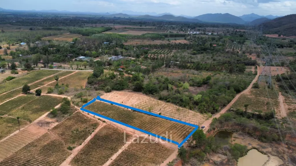 2988 sqm Rectangular Farmland for Sale in Thap Tai Hua Hin Freehold