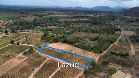 2988 sqm Rectangular Farmland for Sale in Thap Tai Hua Hin Freehold
