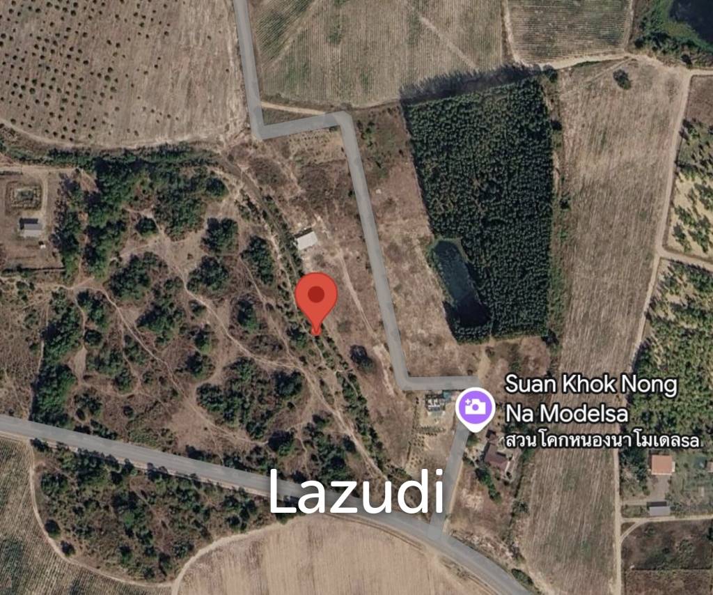 3-2-51 Rai Plot Land with Mountain Views in Cha-Am