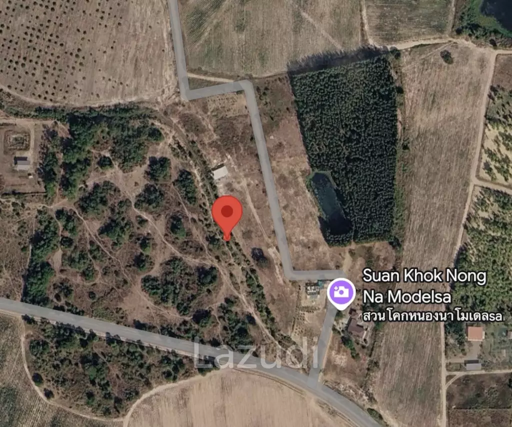 3-2-51 Rai Plot Land with Mountain Views in Cha-Am