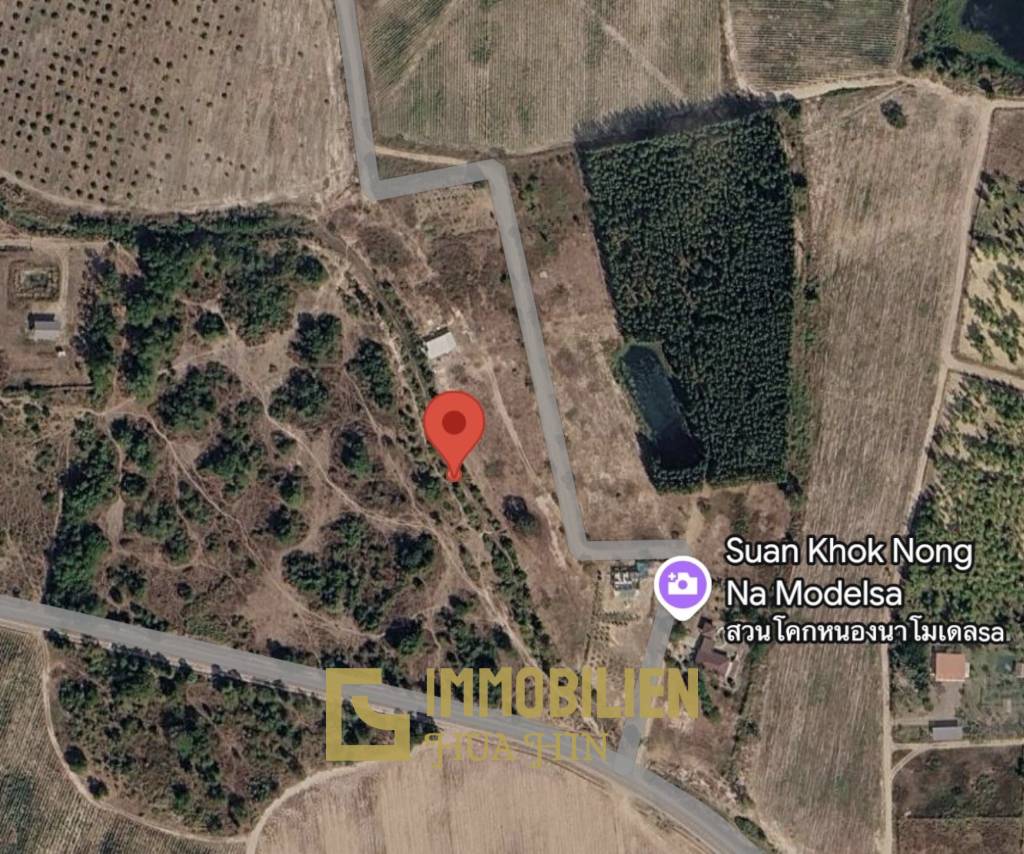 3-2-51 Rai Plot Land with Mountain Views in Cha-Am