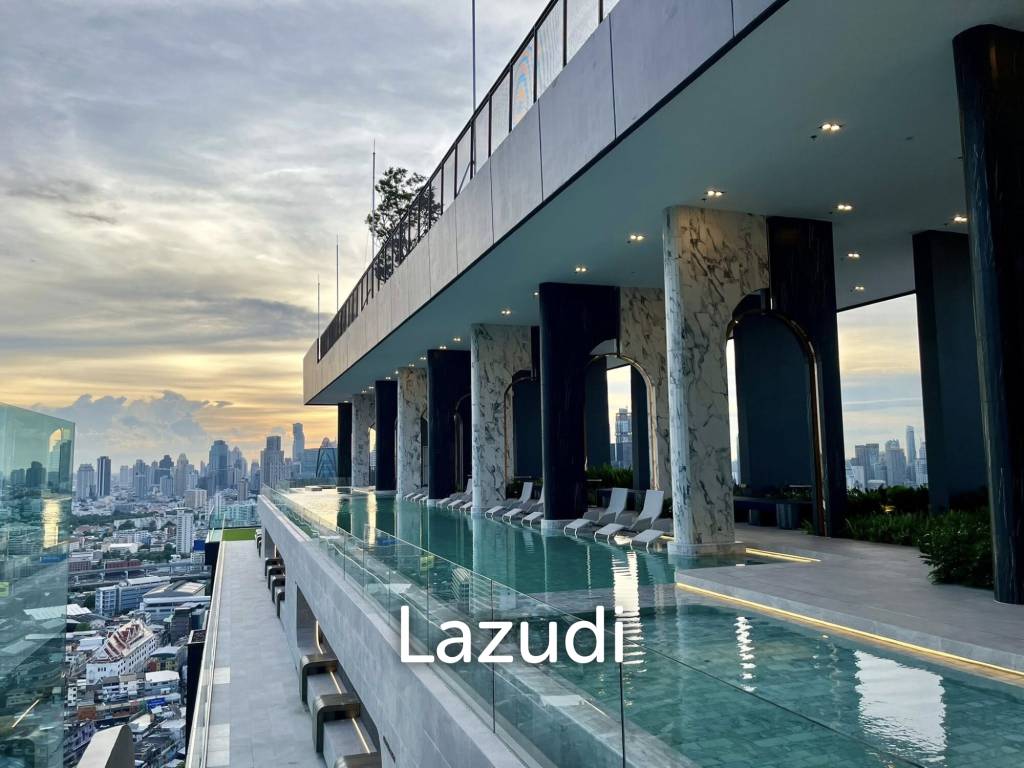 26.7 sqm high floor condo Life Rama 4 Asoke Khlong Toei
