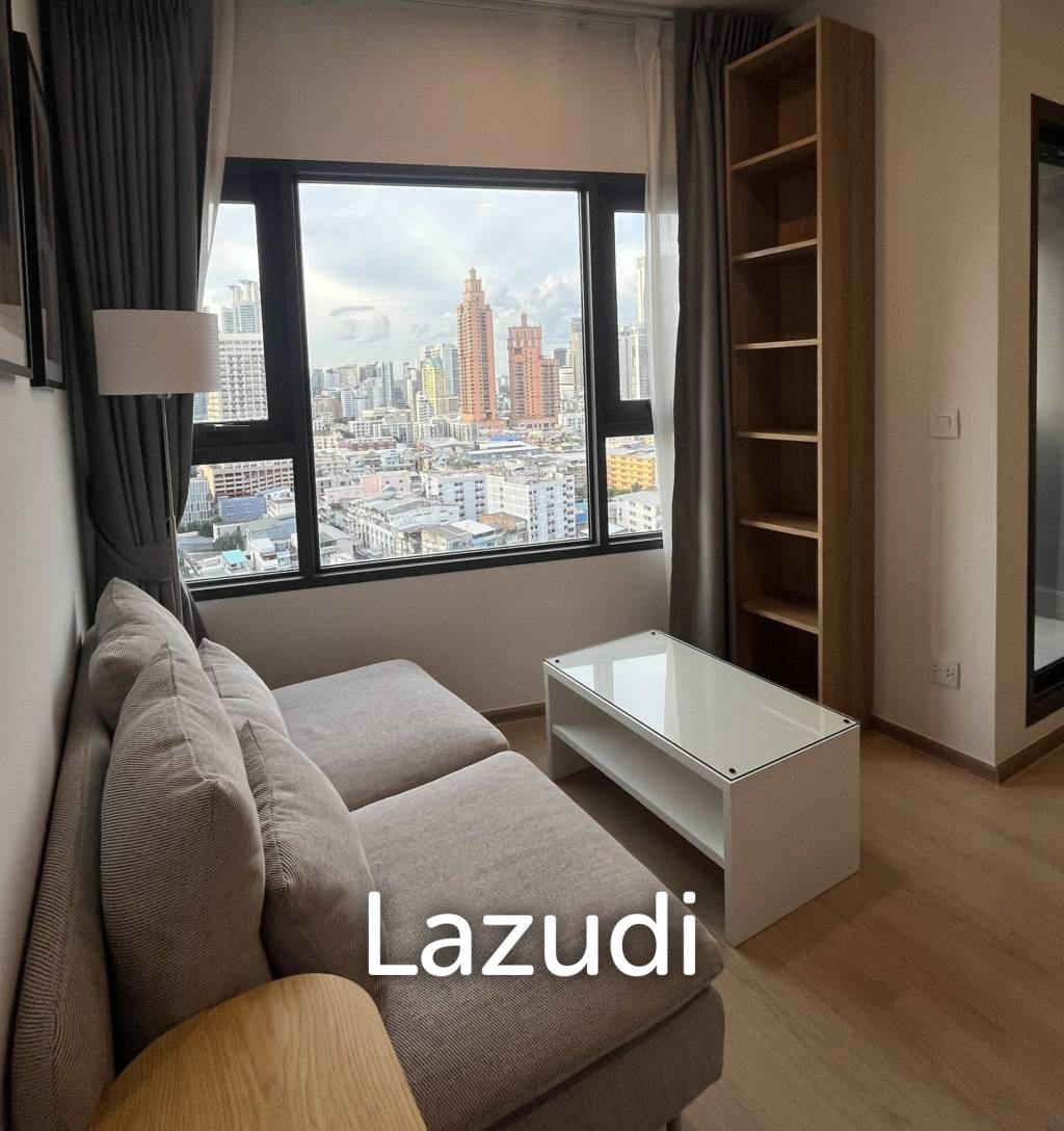 26.7 sqm high floor condo Life Rama 4 Asoke Khlong Toei