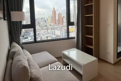 26.7 sqm high floor condo Life Rama 4 Asoke Khlong Toei