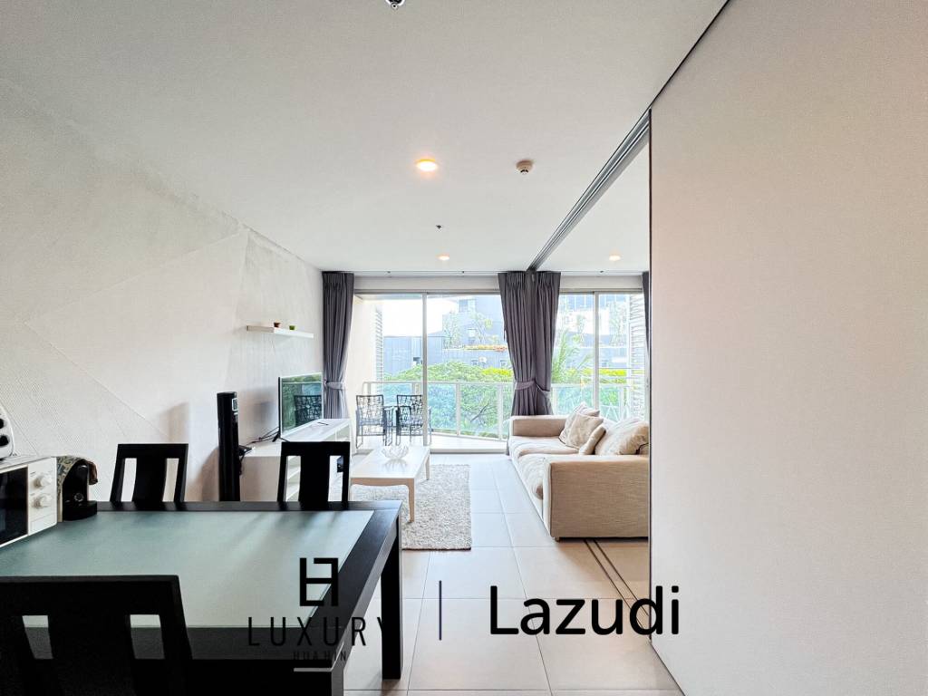 คอนโด 45.96 ตร.ม. ชั้น 5 วิวทะเลและสวนใจกลางชะอำ
