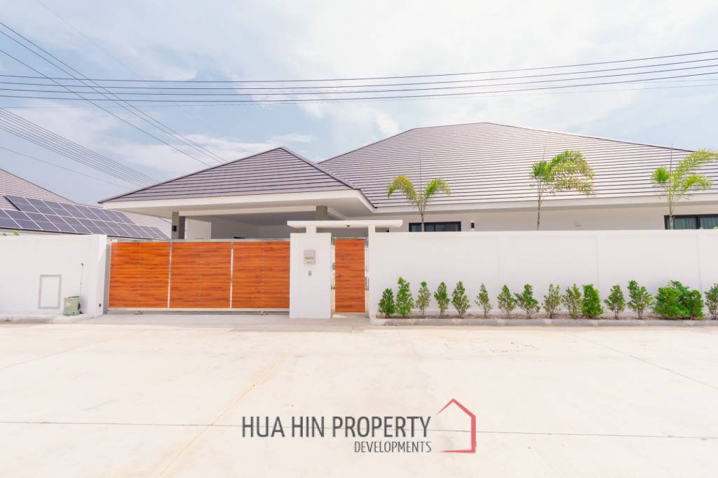 408 New Modern solar pool villa in Hin Lek Fai Hua Hin