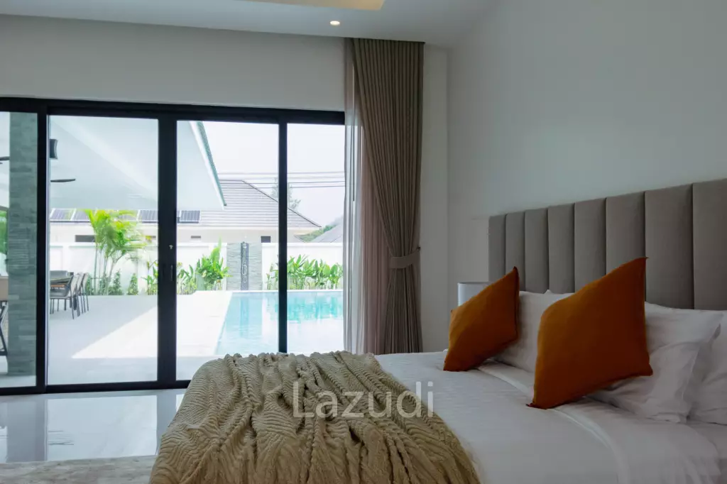 408 New Modern solar pool villa in Hin Lek Fai Hua Hin