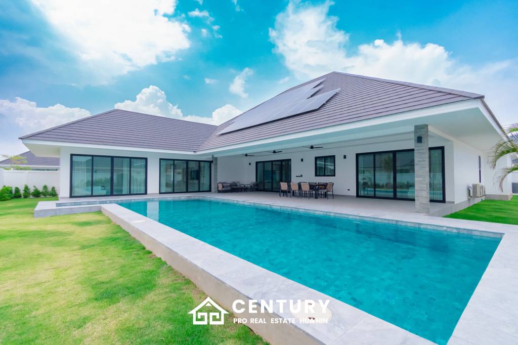 408 New Modern solar pool villa in Hin Lek Fai Hua Hin
