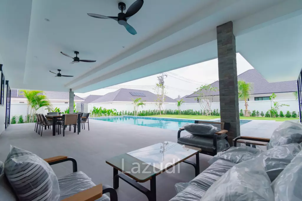 408 New Modern solar pool villa in Hin Lek Fai Hua Hin
