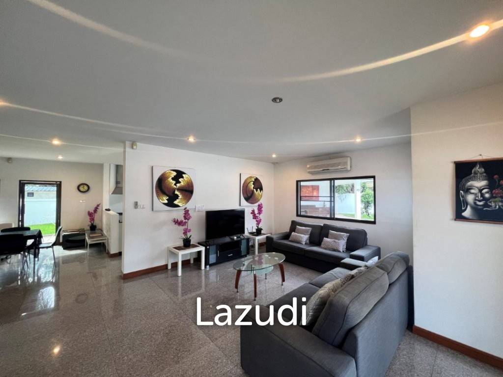 SUNSET VILLAGE 1 : 2 Storey 4 Bed Pool Villa on large corner plot