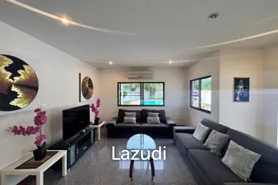 SUNSET VILLAGE 1 : 2 Storey 4 Bed Pool Villa on large corner plot
