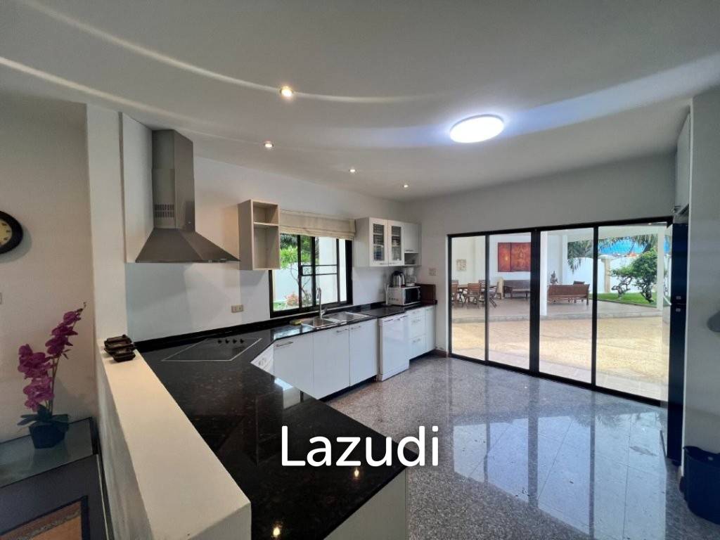 SUNSET VILLAGE 1 : 2 Storey 4 Bed Pool Villa on large corner plot