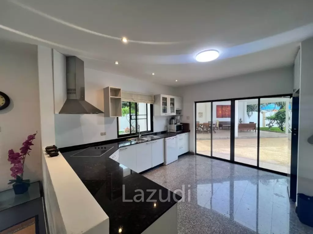 SUNSET VILLAGE 1 : 2 Storey 4 Bed Pool Villa on large corner plot
