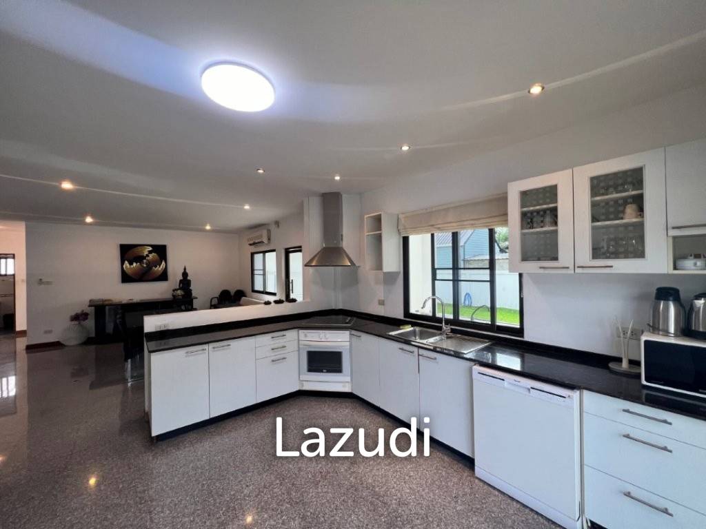 SUNSET VILLAGE 1 : 2 Storey 4 Bed Pool Villa on large corner plot