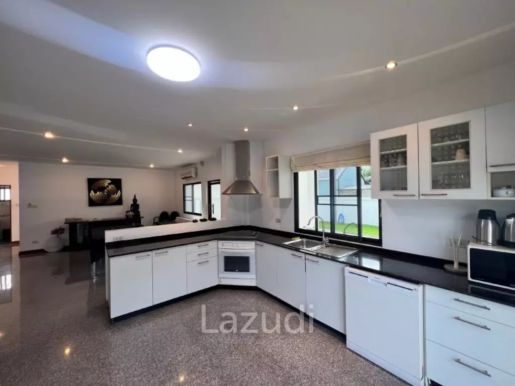 SUNSET VILLAGE 1 : 2 Storey 4 Bed Pool Villa on large corner plot