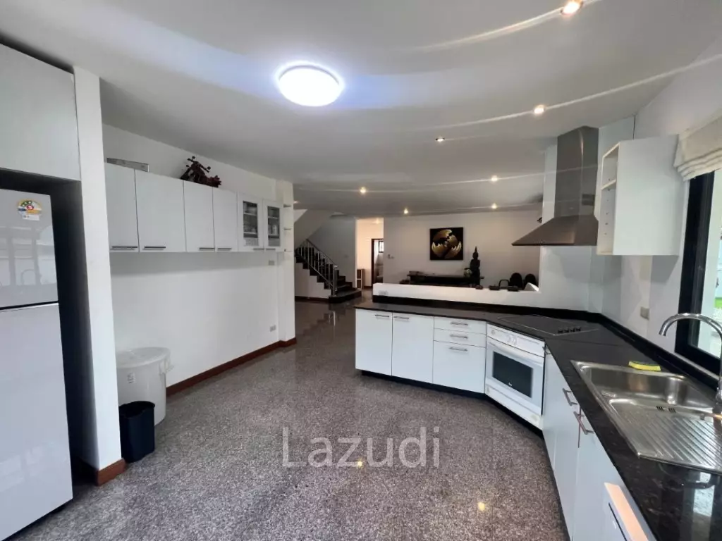 SUNSET VILLAGE 1 : 2 Storey 4 Bed Pool Villa on large corner plot