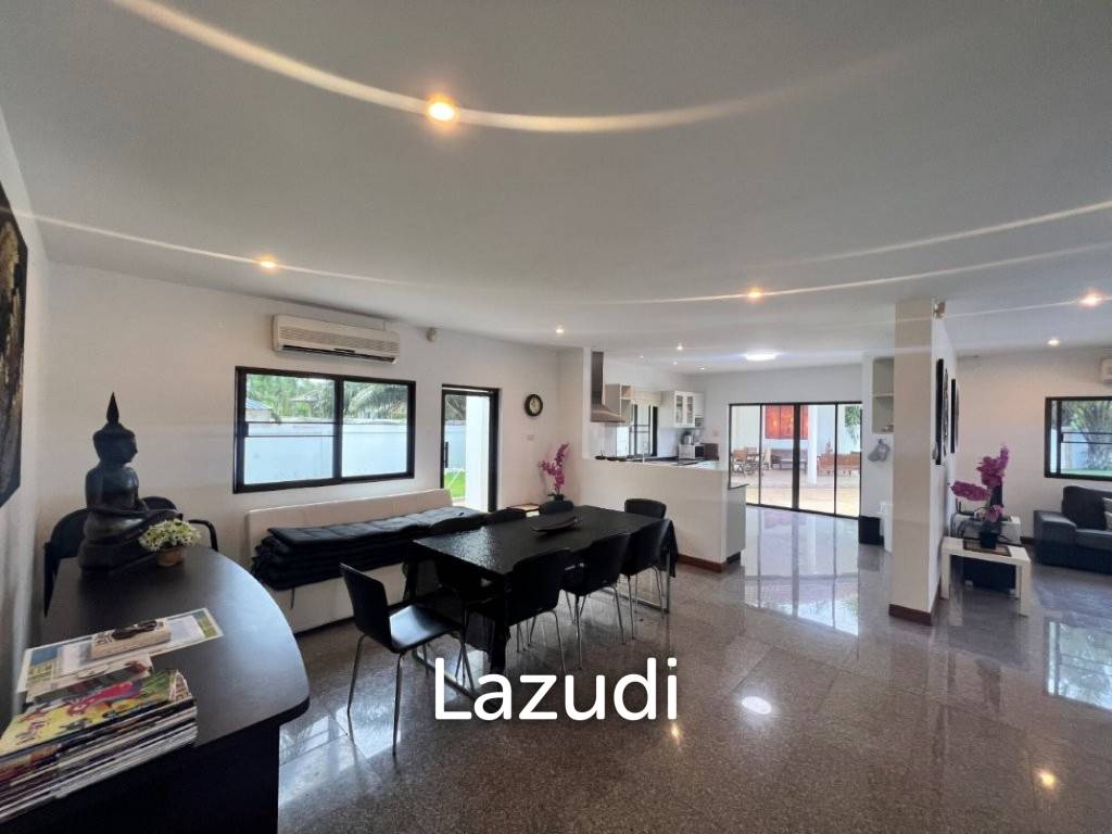 SUNSET VILLAGE 1 : 2 Storey 4 Bed Pool Villa on large corner plot