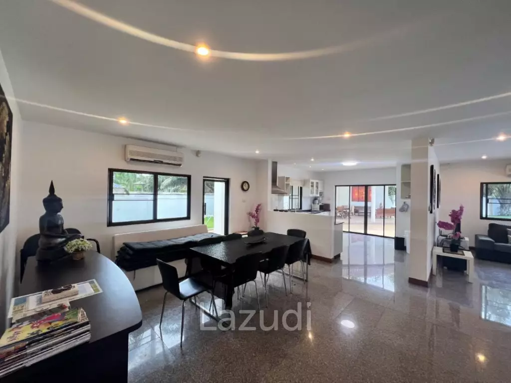 SUNSET VILLAGE 1 : 2 Storey 4 Bed Pool Villa on large corner plot