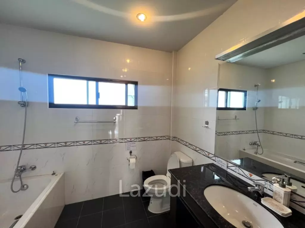 SUNSET VILLAGE 1 : 2 Storey 4 Bed Pool Villa on large corner plot