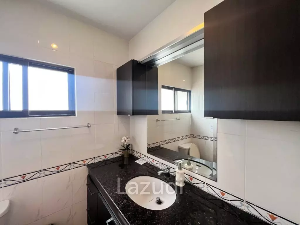 SUNSET VILLAGE 1 : 2 Storey 4 Bed Pool Villa on large corner plot