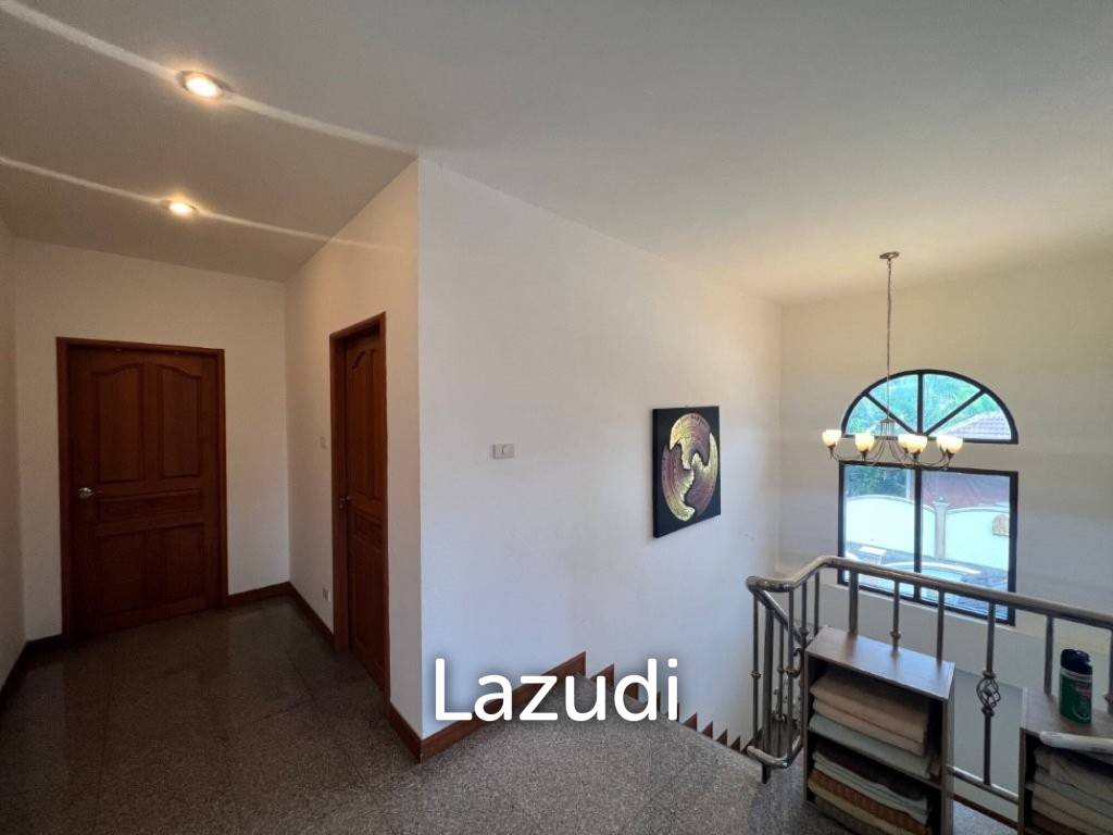 SUNSET VILLAGE 1 : 2 Storey 4 Bed Pool Villa on large corner plot