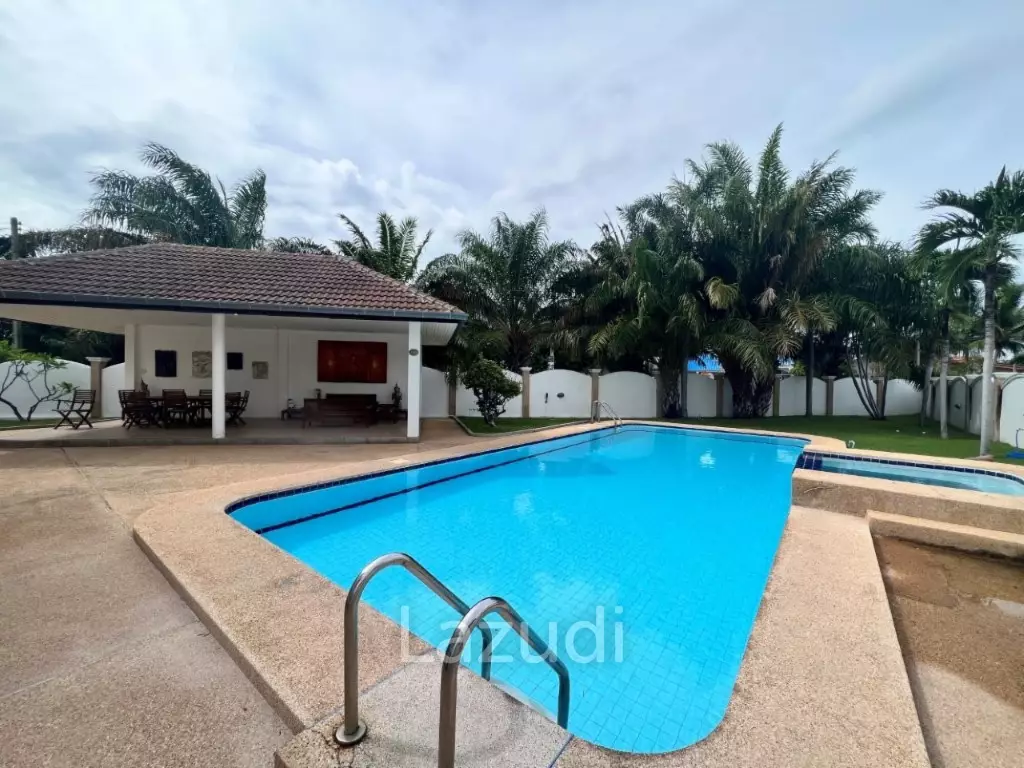 SUNSET VILLAGE 1 : 2 Storey 4 Bed Pool Villa on large corner plot