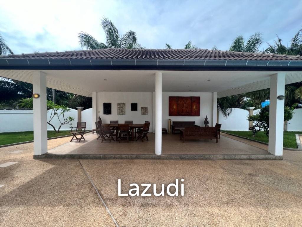 SUNSET VILLAGE 1 : 2 Storey 4 Bed Pool Villa on large corner plot