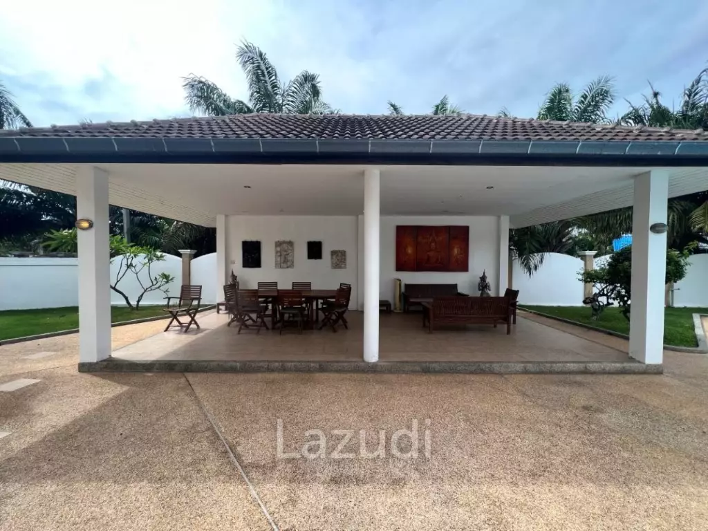 SUNSET VILLAGE 1 : 2 Storey 4 Bed Pool Villa on large corner plot