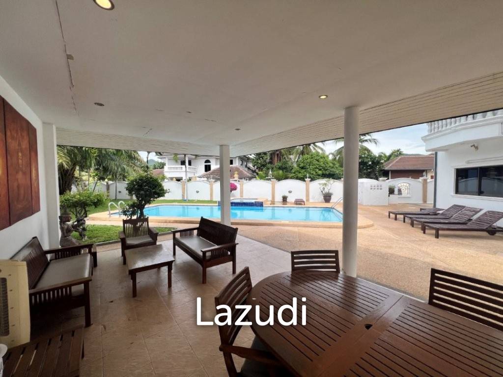 SUNSET VILLAGE 1 : 2 Storey 4 Bed Pool Villa on large corner plot