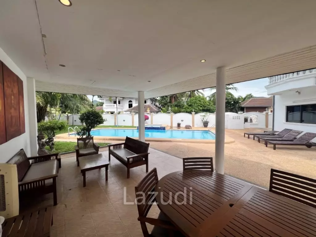 SUNSET VILLAGE 1 : 2 Storey 4 Bed Pool Villa on large corner plot