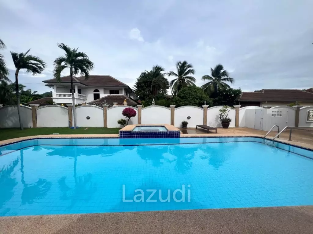 SUNSET VILLAGE 1 : 2 Storey 4 Bed Pool Villa on large corner plot