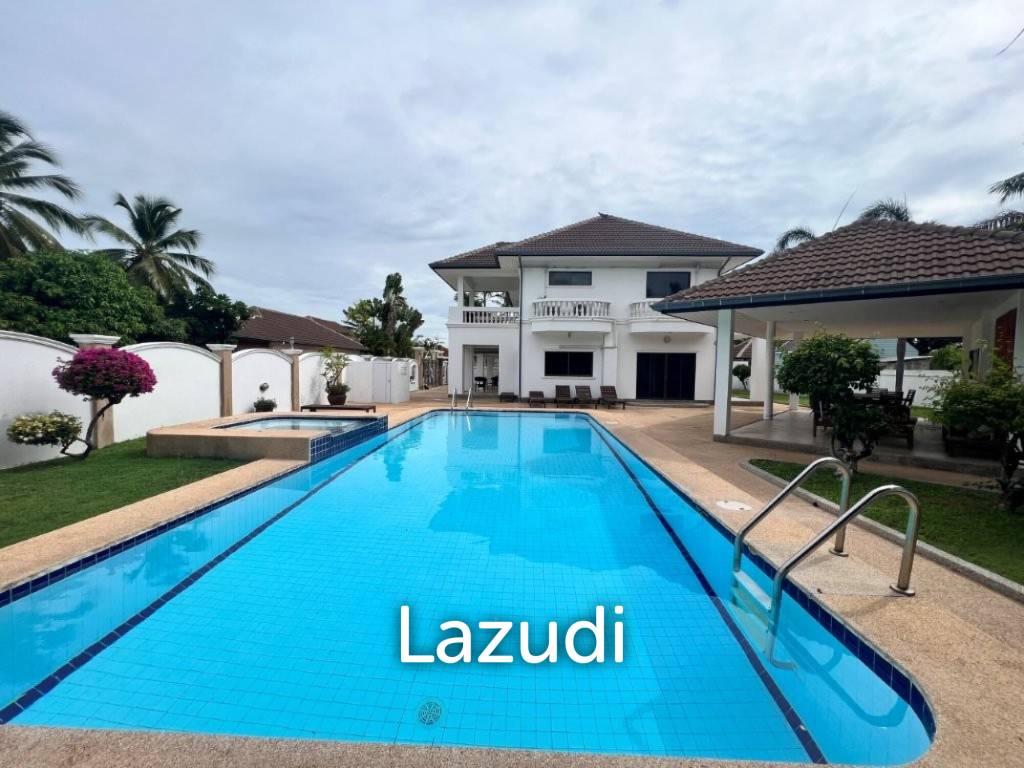 SUNSET VILLAGE 1 : 2 Storey 4 Bed Pool Villa on large corner plot