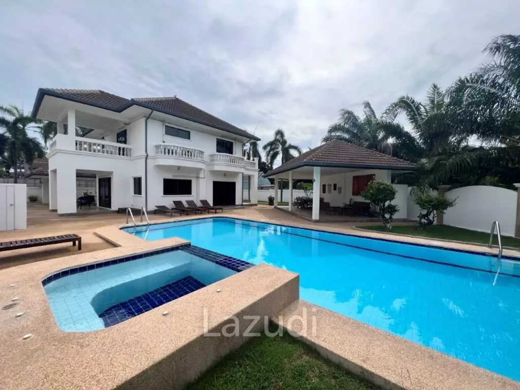 SUNSET VILLAGE 1 : 2 Storey 4 Bed Pool Villa on large corner plot