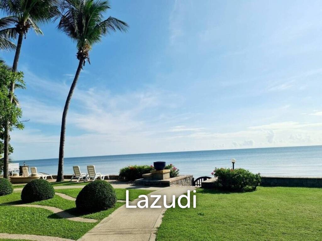 คอนโดริมหาดหัวหิน ชั้น2 วิวสระว่ายน้ำ บรรยากาศรีสอร์ต